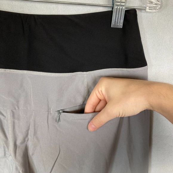 Eleven Venus Williams Pants Womens Sz S Black Gray Tennis Workout Stretch - Picture 4 of 10